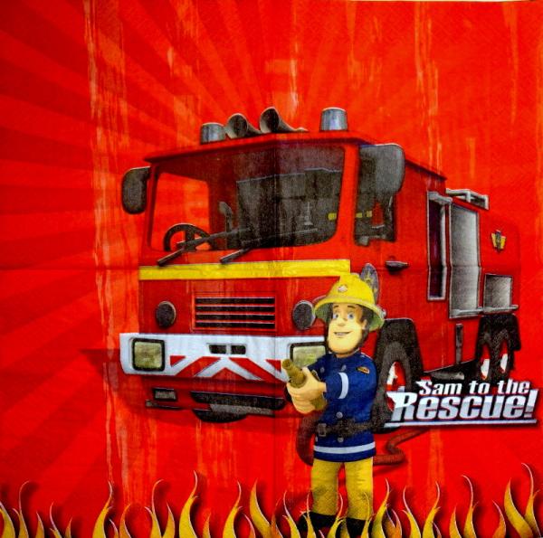 008 Fire Brigade - 2-ply - Firefighter Sam